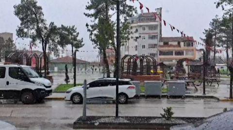 Eskişehir’e nisan ayında kar sürprizi