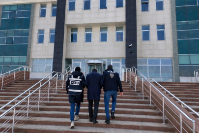 21 yıl hapis cezası bulunan 1 kişi Kars’ta yakalandı