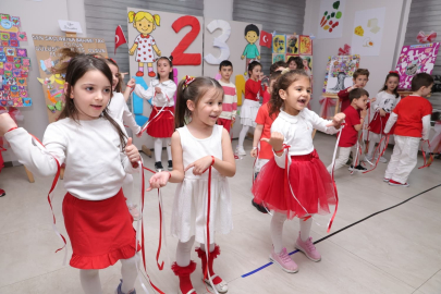 Çocuklar 23 Nisan’ı Osmangazi’de coşkuyla kutladı