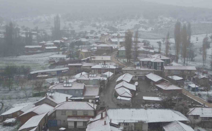 Mihalıcçık beyaza büründü