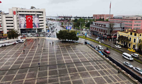 Samsun, Türkiye’nin en çok yağış alan 3. şehri oldu