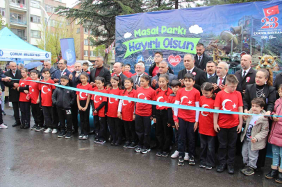 Belediye başkanının koltuğuna oturan çocuklar talimat vermişti: Masal Park hayalleri gerçek oldu