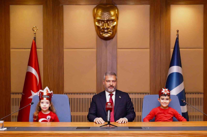Minikler 23 Nisan’ı coşkuyla kutladı