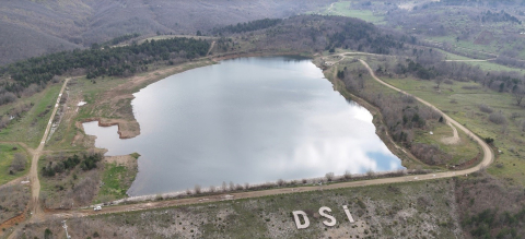 Selöz Göleti havadan görüntülendi