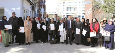 Erzurum’da kadınlara kırmızılahana ve kereviz yetiştiriciliği eğitimi