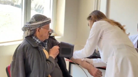 Siirt’te zorlu arazide aşılama çalışması