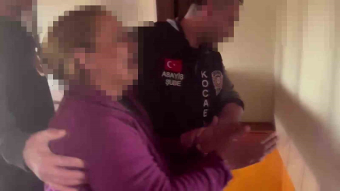 26 yıl hapis cezası bulunan kadın, duvarı delip oluşturduğu gizli bölmede yakalandı