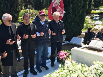 Mehmet Ali Yılmaz kabri başında anıldı