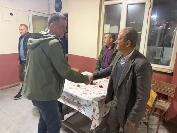 Başkan Ercan Koyunlar Mahallesi’nde vatandaşlarla buluştu