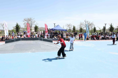 Eyyübiye’de kaykay turnuvası