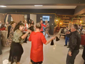 Eskişehir’de kadın zeybeklerin ’Meşk Gecesi’ güzel geçti