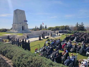 Çanakkale Kara Savaşları’nda hayatını kaybedenler ’Yalnız Çam’da anıldı