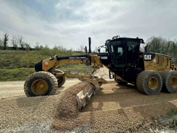 Düzce’de köy yollarında çalışmalar hız kazandı