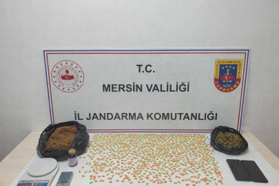 Mersin’de uyuşturucu taciri 2 şüpheli yakalandı