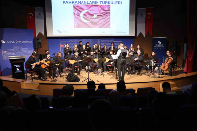 Kahramanlık türküleri yankılandı