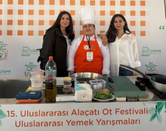 Köşk’lü öğrenciler Uluslararası Alaçatı Ot Festivali’nde büyük bir başarıya imza attılar