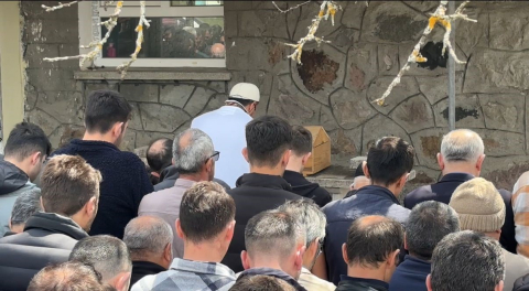 Bolu’da annesinin öldürdüğü 2 aylık Ela bebek son yolculuğuna uğurlandı