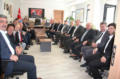 AK Parti heyetinden Karaveli’ye ziyaret
