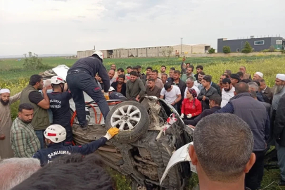 Şanlıurfa’da trafik kazası: 2 ölü, 2 yaralı
