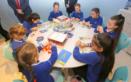 Canik’te 27 akıl ve zeka sınıfı öğrencilerle buluştu