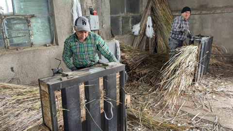 Bir zamanlar her evde bulunan hasır yastıklar zamana yenik düştü