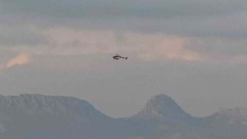 Hakkari’de yenidoğan prematüre bebek ambulans helikopterle Van’a getirildi