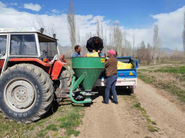 Erzincan’da verimli hayvancılık için mera çalışmaları başladı