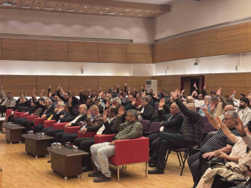 Kooperatif Başkanı Kösedağ: "323 dönümlük bir araziyle ilgili müracaatımızın yüzde 50’si tamamlandı"