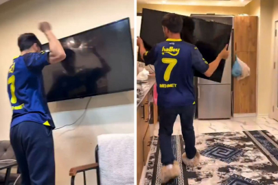 Fenerbahçe 3-0 Yenildi, Taraftar Çılgına Döndü! Televizyonu Pencereden Attı