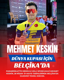 Mehmet Keskin Dünya Kupası için Belçika’da