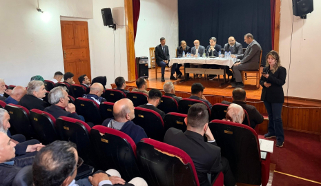 Kemaliye’de Muhtarlar Toplantısı gerçekleştirildi