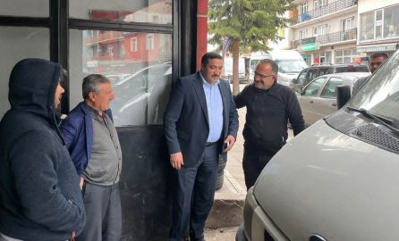 Başkan Kılıç, güne esnaf ziyaretiyle başladı