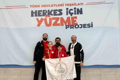 Körfezli genç yüzücüler Azerbaycan’da Türkiye’yi temsil edecek