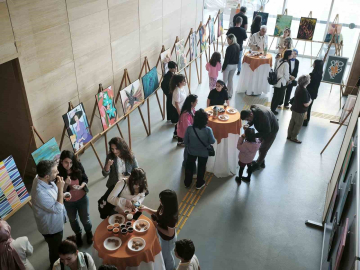 MTK Koleji öğrencilerinin eserleri görücüye çıktı