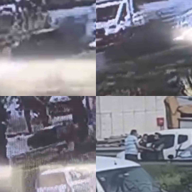 Tır otomobili metrelerce sürükledi: 2 yaralı