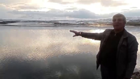 Aras Nehri baharla birlikte coştu