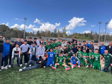 Kayseri U15 Liginde şampiyonlar belli oldu