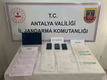 Kaş’ta tefecilik operasyonu: 4 şüpheliye adli işlem