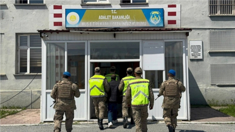 30 yıl hapis cezası bulunan şahıs Muş’ta yakalandı