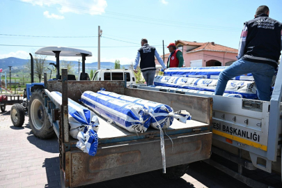 Manisa Büyükşehir’den afetzede üreticilere destek