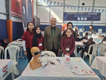 Devrekli öğrenciler robot yarışmasında birinci oldular