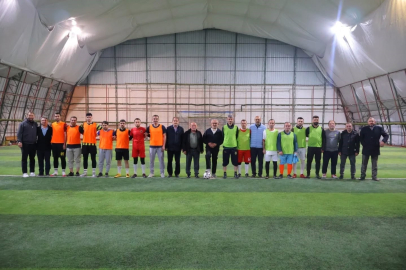 Bayburt’ta din görevlileri arasında futbol turnuvası başladı