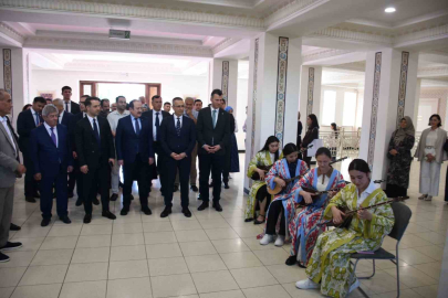 Taşkent’te Yunus Emre Enstitüsü Türk Kültür Merkezi açıldı