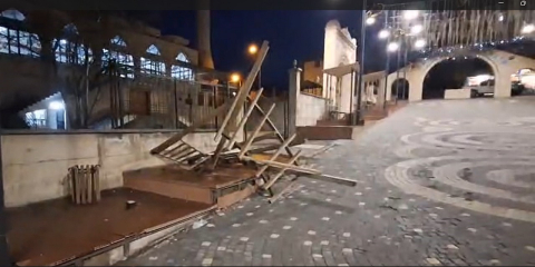 Hakkari’de kamelyalar tahrip edildi