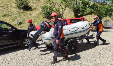 Afşar Barajı patlama senaryosu gerçeğini aratmadı