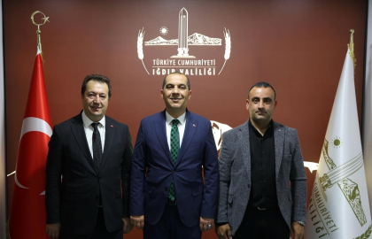 İHA’dan Vali Taşolar’a ziyaret