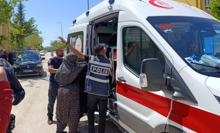 Komşu kavgasında 1 kadın yaralandı