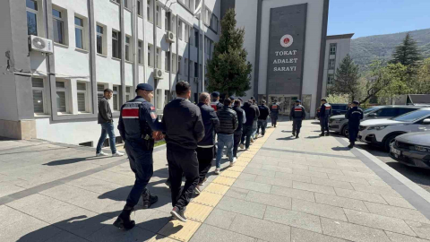 Tokat merkezli silah kaçakçılığı operasyonu: 16 tutuklama