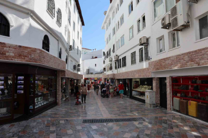 Marmaris çarşı bölgesinde çalışmalarda sona gelindi