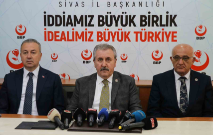 BBP Genel Başkanı Destici: "Türkiye tehdit edilemez"